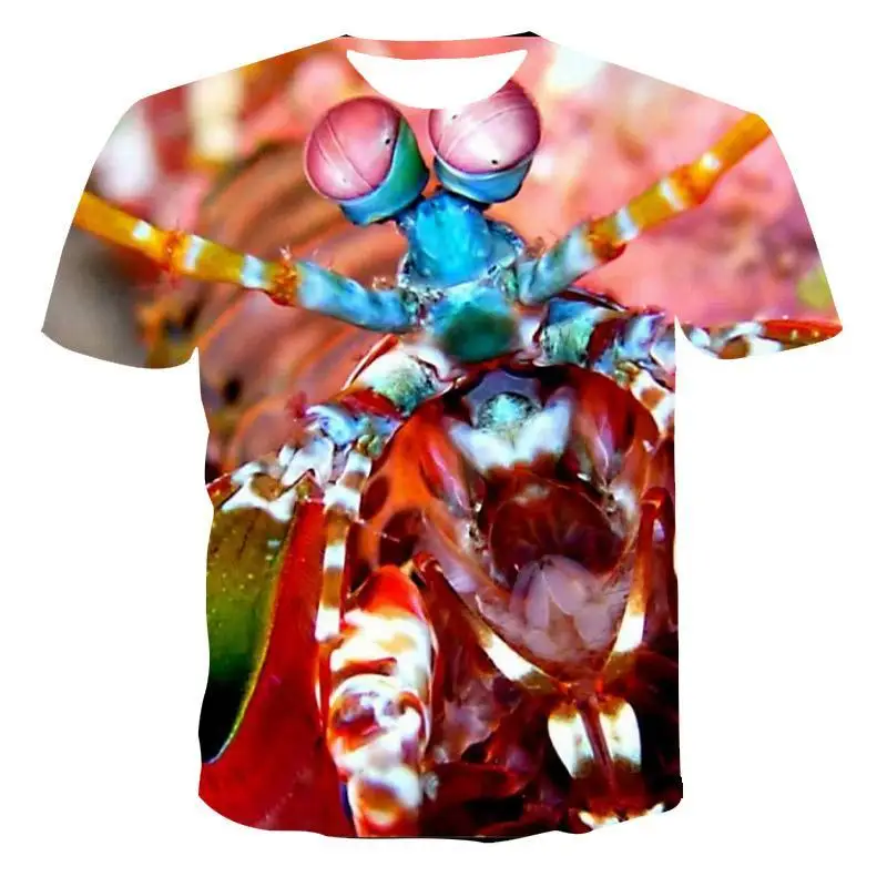 

2020 New 3d T -Shirt 3d Animation Leisure Summer Cool T -Shirt Printing 3d Printing Quick Drying T -Shirt .