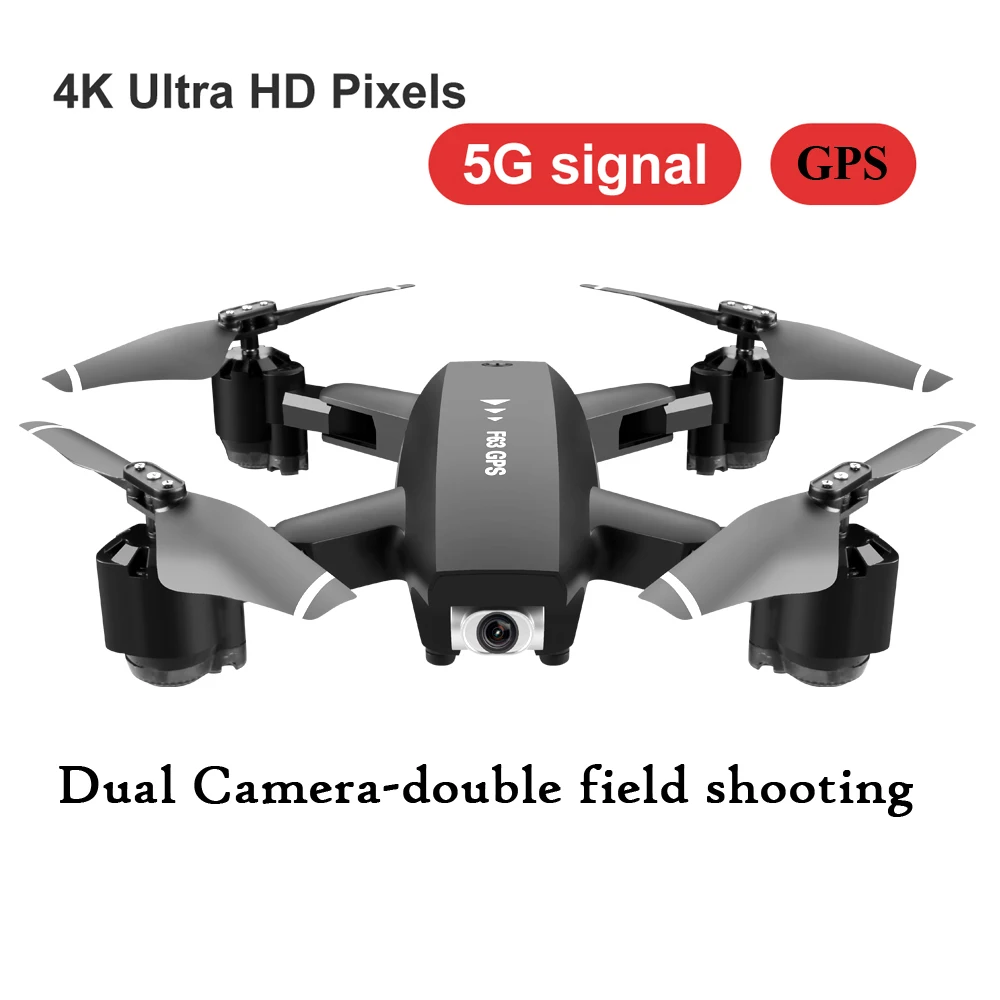 RC selfie Дрон GPS 4K Profesional 5G Sefly вертолет большой дальности полета Interlligent после