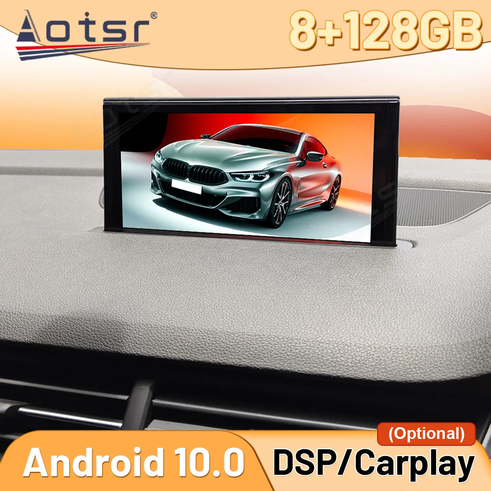 

6G 128G Android Multimedia Car Auto Audio Radio Stereo Playero For Audi Q7 2016 2017 - 2019 GPS Navigation Head Unit No 2din DSP