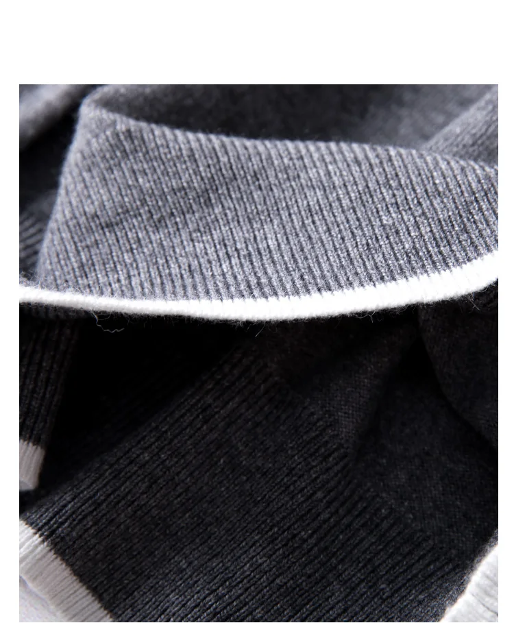 Time-limited Full Wool New Cashmere Suit Fashion Color Matching V-neck Sweater And Feet Pants Warm Two Piece Set Apricot