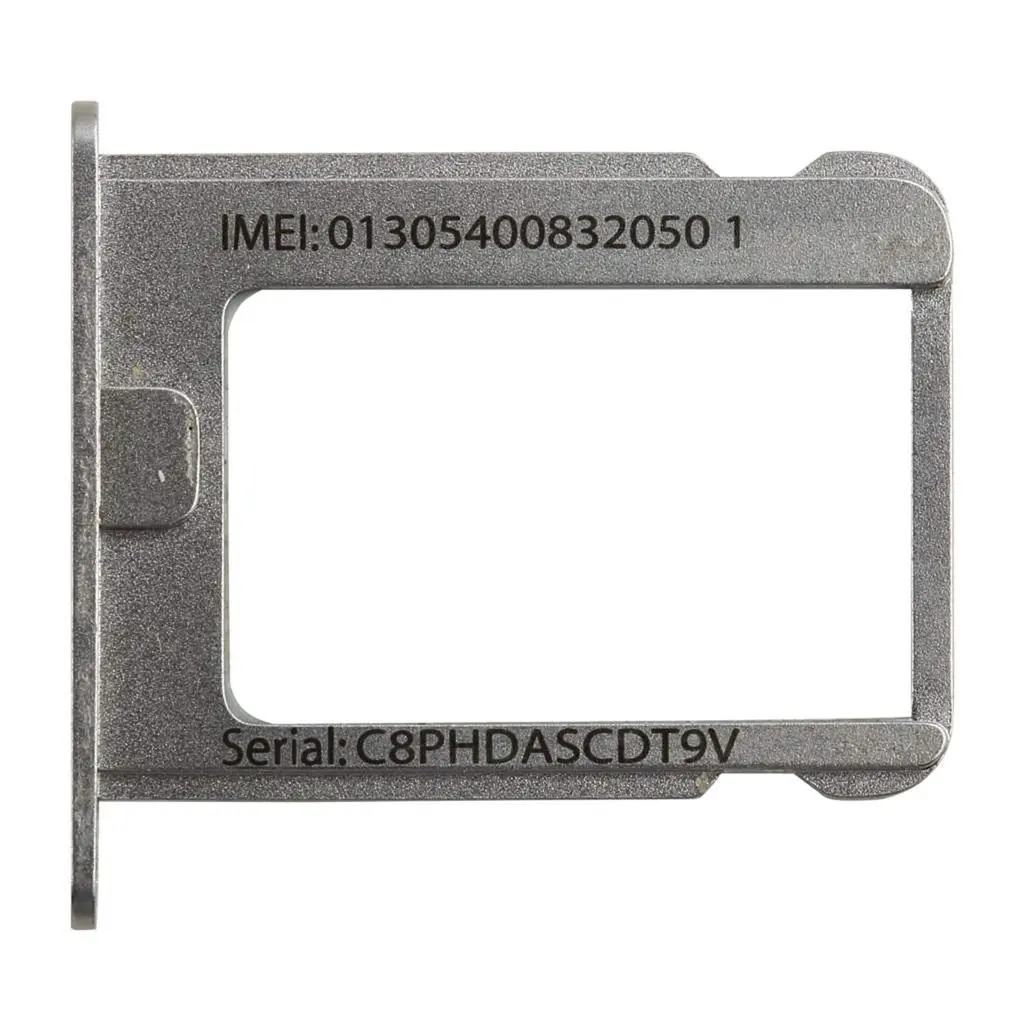 1 шт./лот серебряный металлический держатель для карт Micro SIM замена слота Apple iphone 4 4G