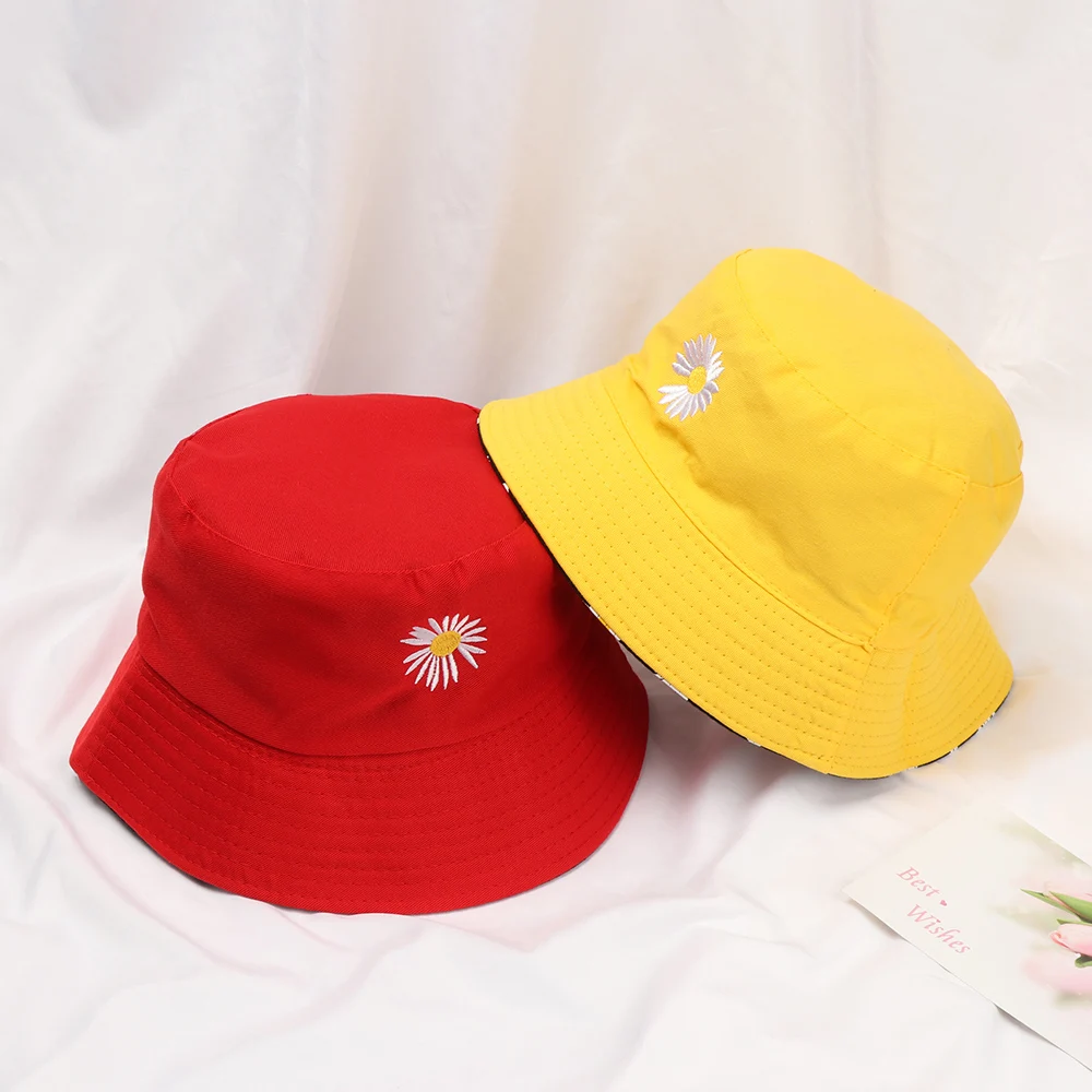 Панама с широкими полями для мужчин и женщин двусторонняя хлопковая складная