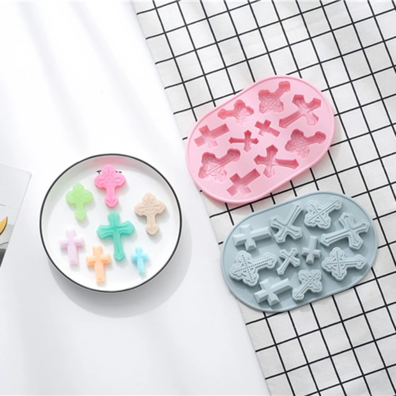 Силиконовая форма "Крест" 2021 Новый DIY противень шоколад торт конфеты Fondant