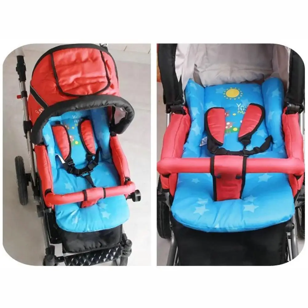 

New Comfortable Baby Stroller Pad Four Seasons General Soft Seat Cushion Child Car Seat Mat Kids Pushchair Cushion For Seat 78cm