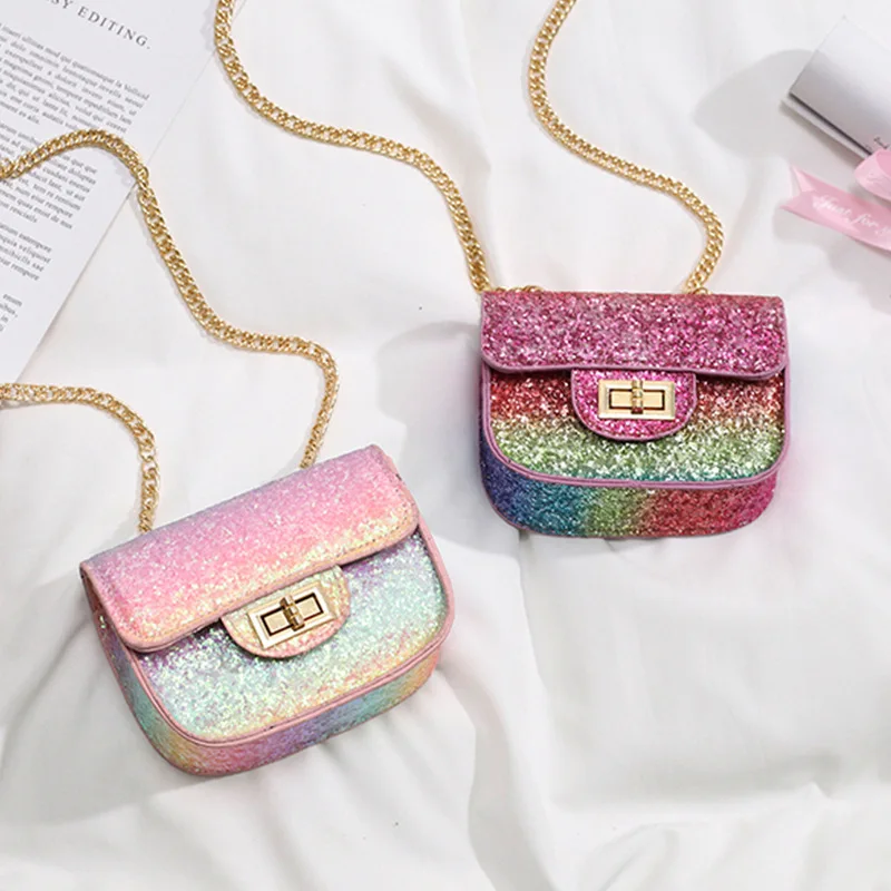 

Women Mini Purses and Handbags Glitter Sequins Baby Girls Small Wallet Messenger Bag Girl Purse Handbag Shoulder Bags