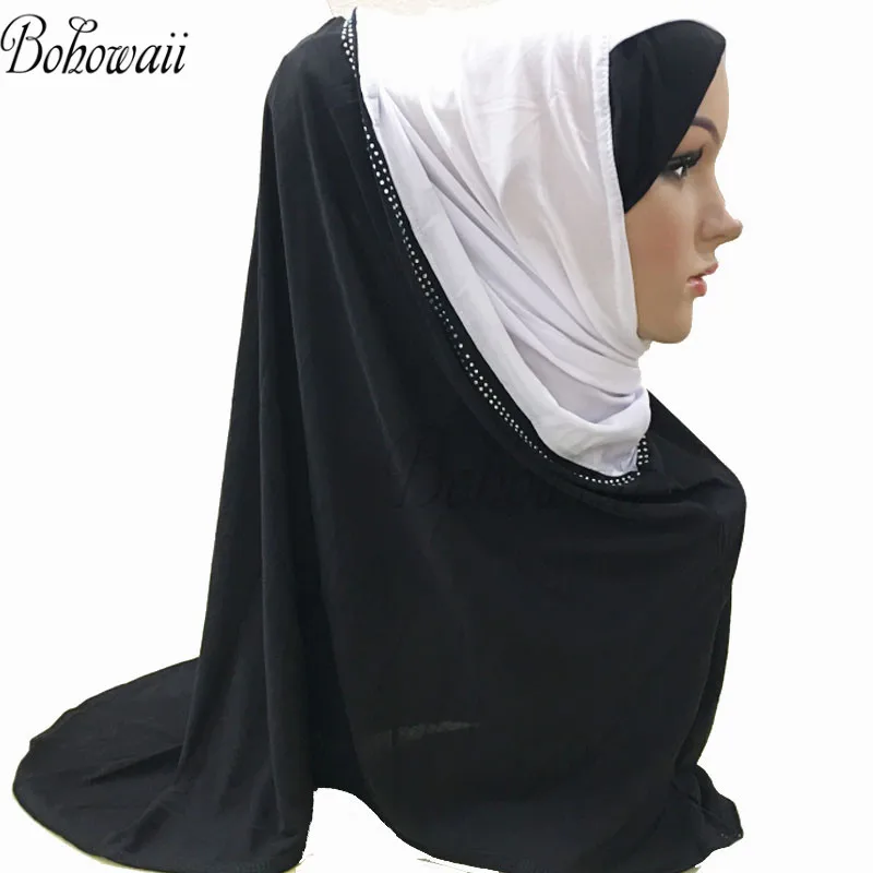 Женский хиджаб BOHOWAII шарф из Саудовской Аравии Индии мусульманский модный