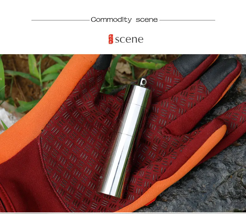 Ti artisan титановый контейнер для хранения таблеток экологичный Водонепроницаемый Сверхлегкий портативный титановый Чехол Контейнер