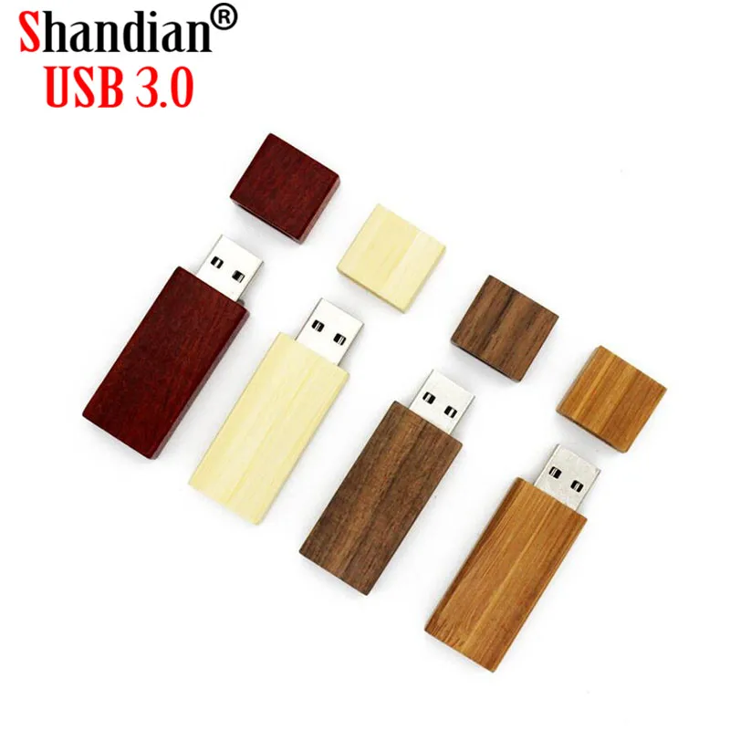 SHANDIAN USB 3 0 Бесплатная доставка Пользовательский логотип Деревянная Карта памяти