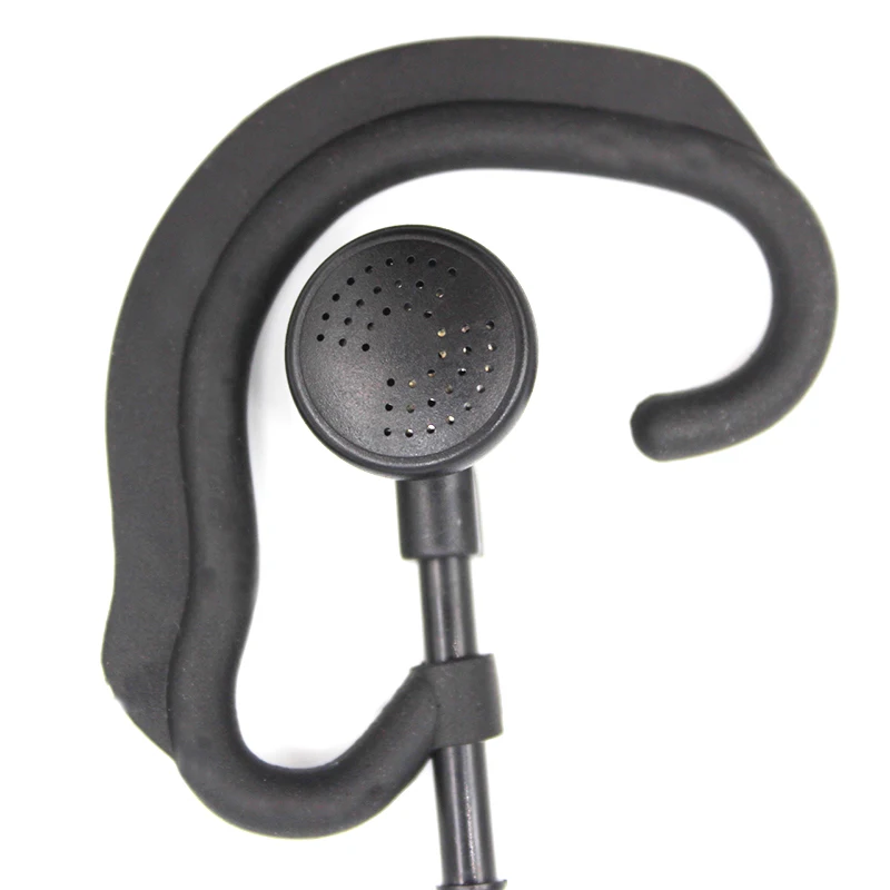 

2 Pin G Shape Clip-Ear Headset Walkie Talkie Earpiece for Motorola Two Way Radio CP200 CP200D CP185 DTR650 PR400 EP450 CLS1110