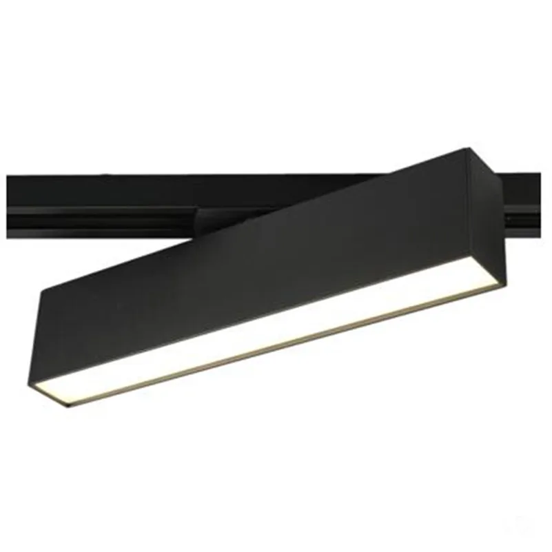 Светодиодный Трековый светильник из алюминия 20 Вт 220 В переменного