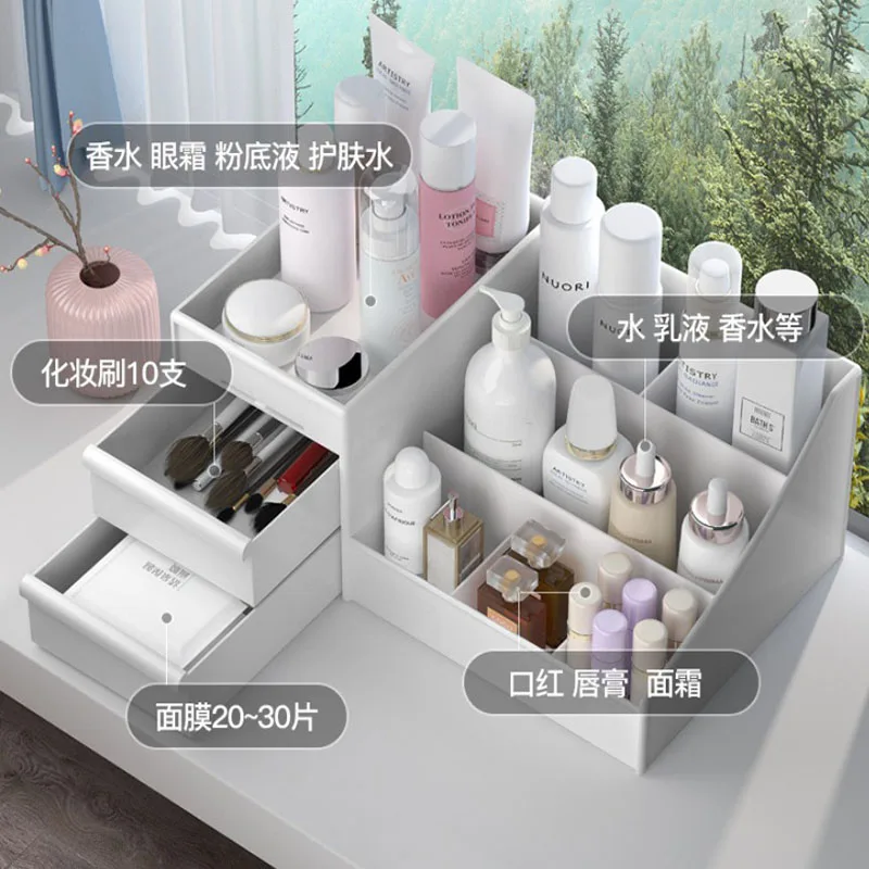 Косметический Органайзер коробка для хранения ухода за кожей стеллаж губной