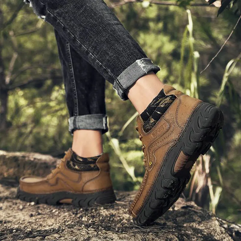 Осень 2019 новые мужские ботинки повседневные уличные для инструментов
