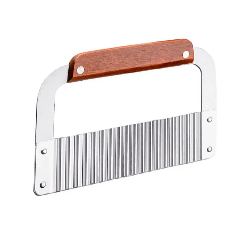 Тип X11701 гофрированный нож из нержавеющей стали креативный волнистый для