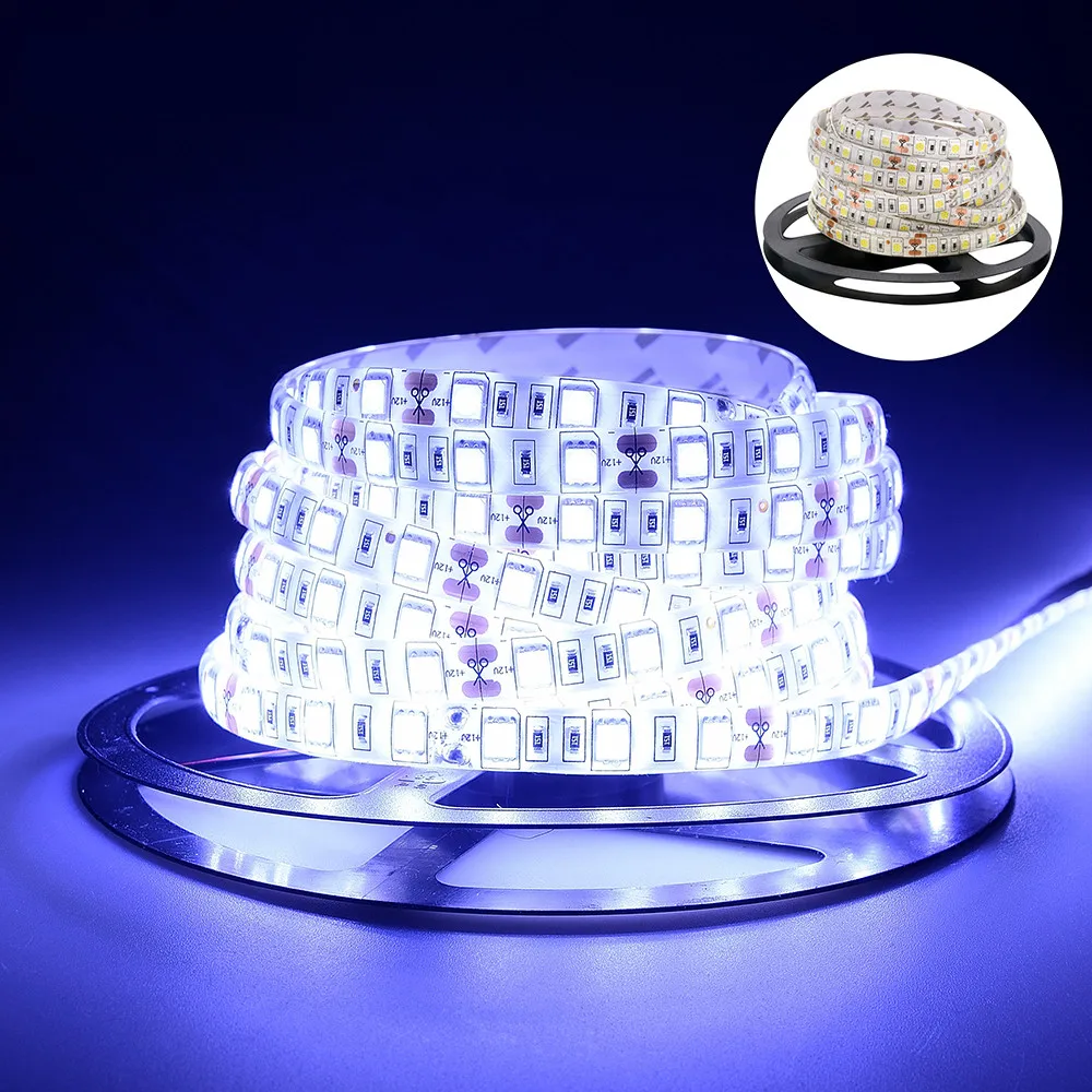 

LED Strip Waterproof 2835 DC12V 60LEDs/m 5m/lot Flexible LED Light RGB 5050 LED Strip White / Warm White /Red / Greed / Blue