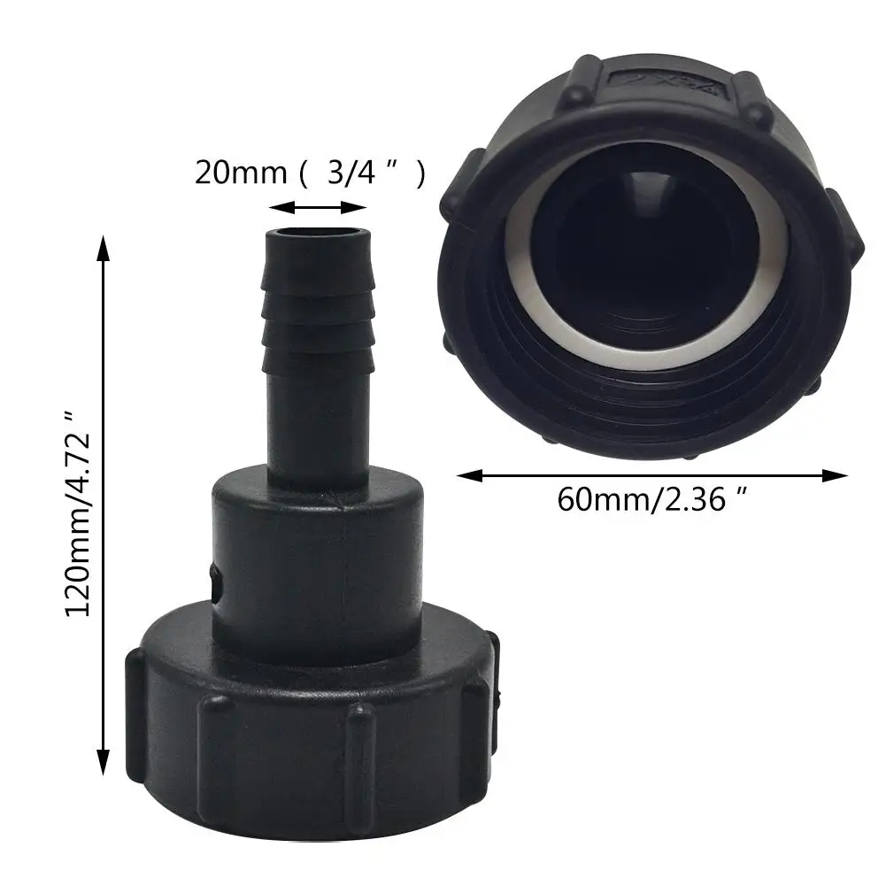 Новый резервуар IBC для большого объема пищевых продуктов 1/2 дюйма садовый шланг