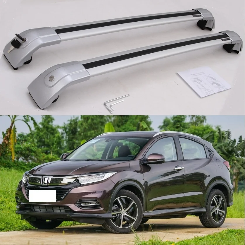Новый Серебряный для Honda HRV HR V 2015 2016 2017 2018 2019 багажник на крышу