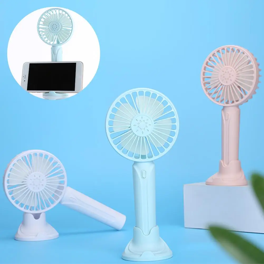 Портативный мини вентилятор портативный 3 скоростной электрический настольный