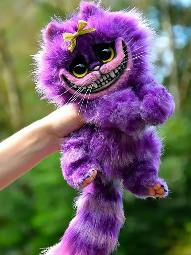 

New Elf Creature Plush Doll Toys for Children Cute Legendary Cheshire Cat Axolotl Stuff Doll GiftLiving Room Decoration Crafts