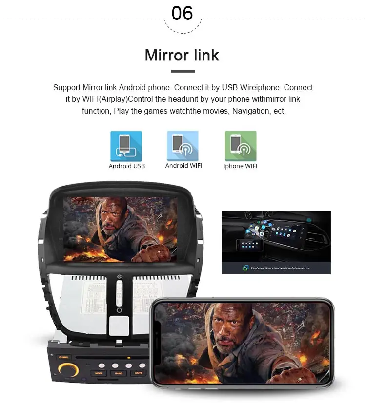 JDASTON Android 10,0 автомобильный dvd-плеер для peugeot 207 2007- 1 Din Автомобильный Радио gps навигация WiFi DAB+ Canbus видео Bluetooth