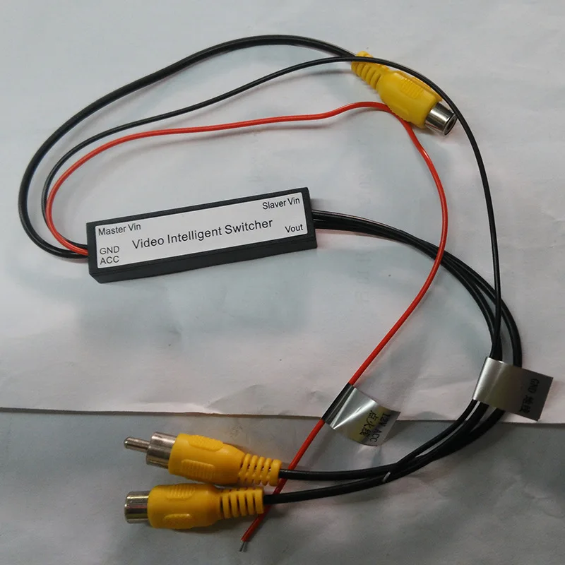 $65.22 AUTO ELECTRONICS CONNECT WIRES AV 2 TO BE 1 AV IN OR AV OUT AUTO DVR RECORDER GPS WIRES PARKING CAMERA LCD CONNECTOR ADAPTOR