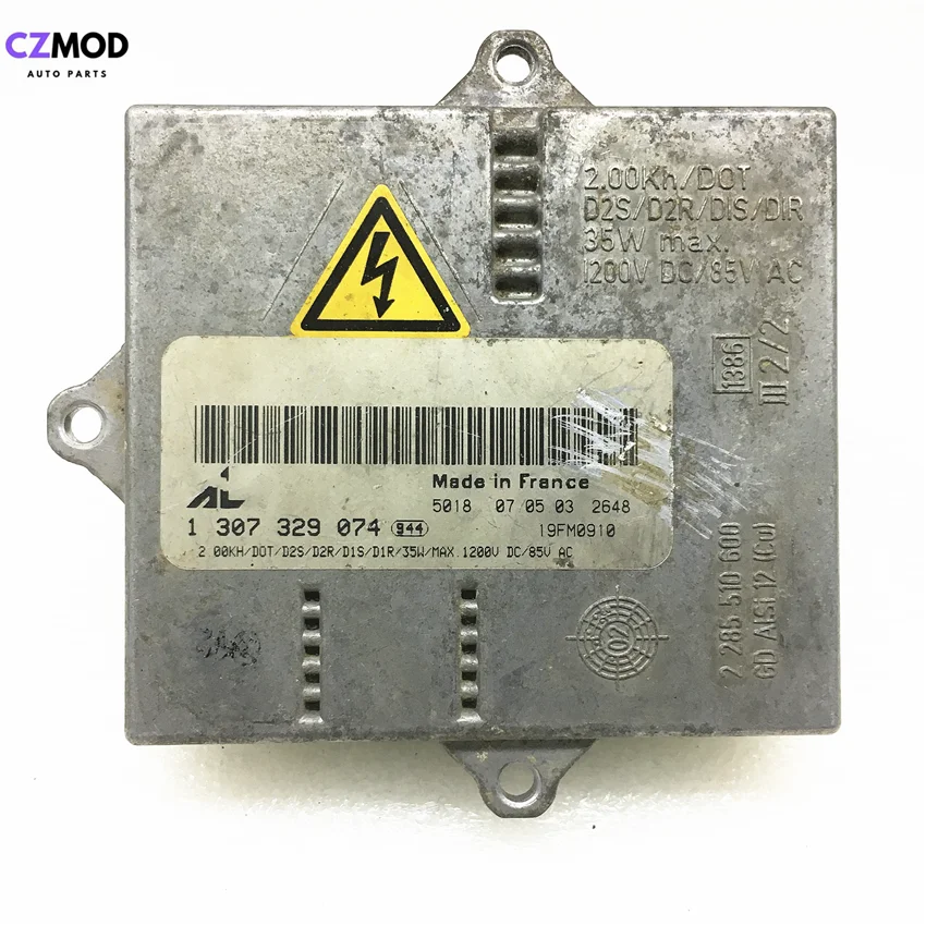 

CZMOD оригинальный использованный 1307329074 D1S D2S ксеноновая фара HID Балласт 1307329072 1307329082 1307329066 1307329089 130732908701