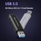 Кардридер Kebidu Type C, OTG USB 3,0 адаптер, мини-кардридер, мульти смарт-память для Micro SDTFCFMS, компьютера, ноутбука