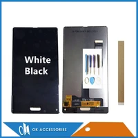 original quality 5 5 inch for ulefone mix lcd dispaly with touch screen digitizer replacement black white color with tools tape