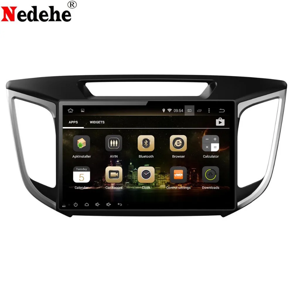 Nedehe 10 1 дюймовый PX5 Octa Core 4G + 32G Android 8 0 автомобильный радиоприемник для HYUNDAI IX25 CRETA dvd