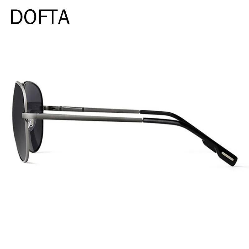 Dofta пилот Для мужчин солнцезащитные очки поляризованные мужские УФ 400 для