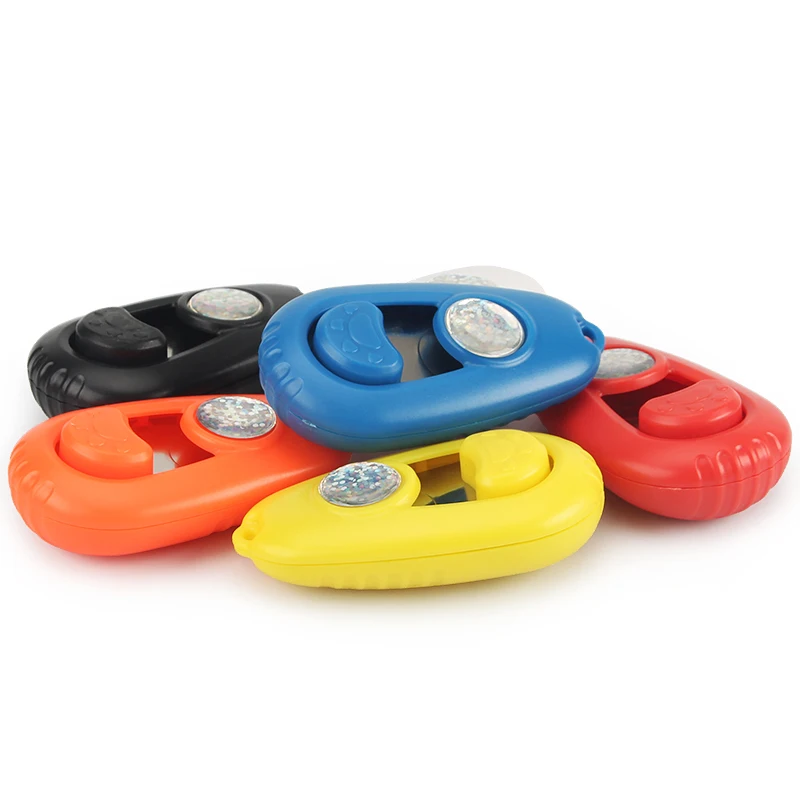 2 шт. тренировочный кликер для собак домашних животных клик кошек и звуковой