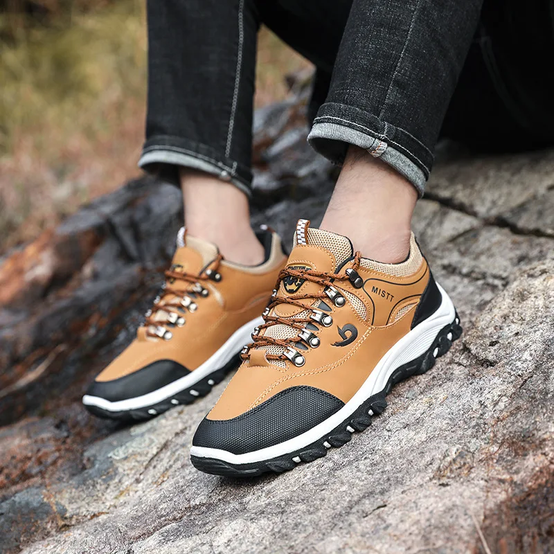 Мужская обувь Новинка 2019 года сезон осень-зима повседневная из искусственной