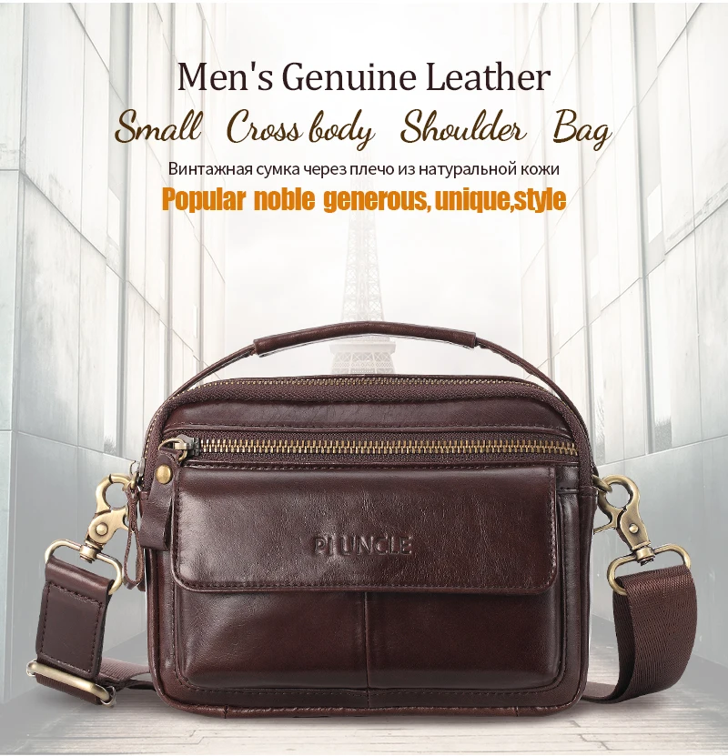 

Casual Handbags Men's Small Shoulder Messenger Office Bags Crossbody Designer Waist Belt Phone Pouch Fashion Hip Bum Bag For Men