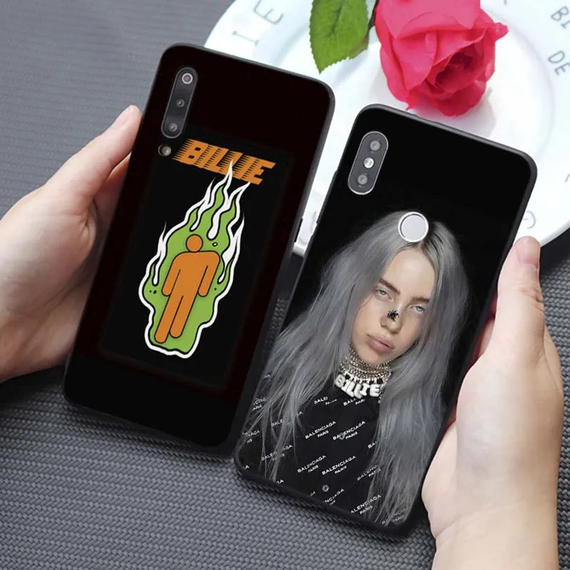 Billie Eilish для samsung galaxy a50 a70 a30 a40 a20 s8 s9 s10 plus Мягкий силиконовый чехол телефона |