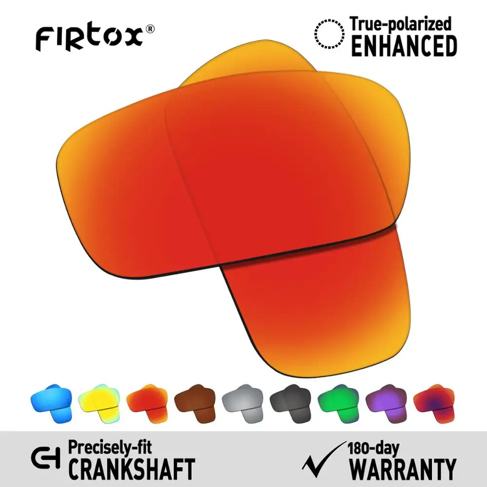 Firtox настоящие поляризованные Сменные рассеиватели UV400 для солнцезащитных очков