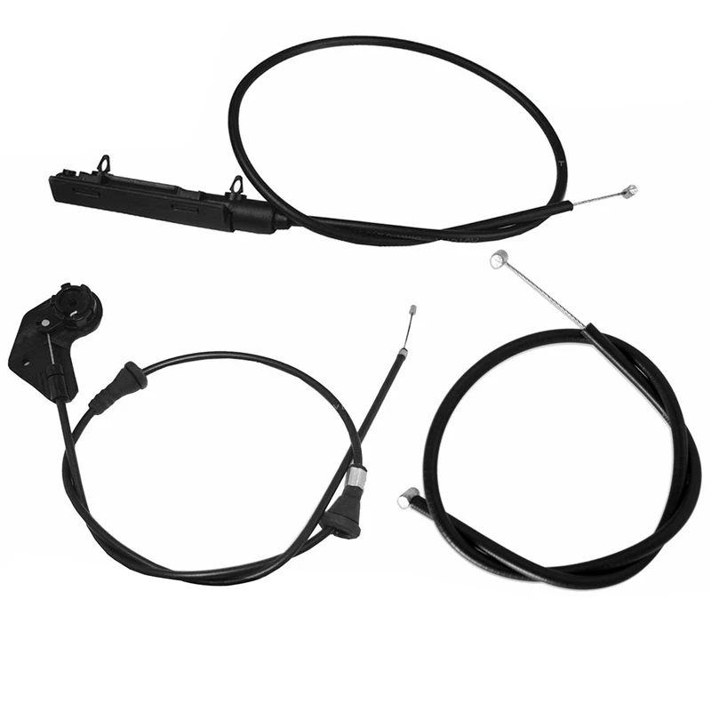 3 шт. вытяжка двигателя Боуден кабель для BMW E46 320I 323I 98-05 51238208442 | Автомобили и