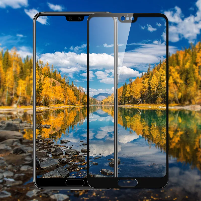 Чехол для телефона из закаленного стекла huawei p20 lite pro plus защитная оболочка