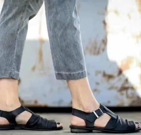 

Women's Sandals Square Toe Buckle Open-toe Sandals Summer New Style Casual and Comfortable Women's Shoes Fish Mouth Sandals 2021