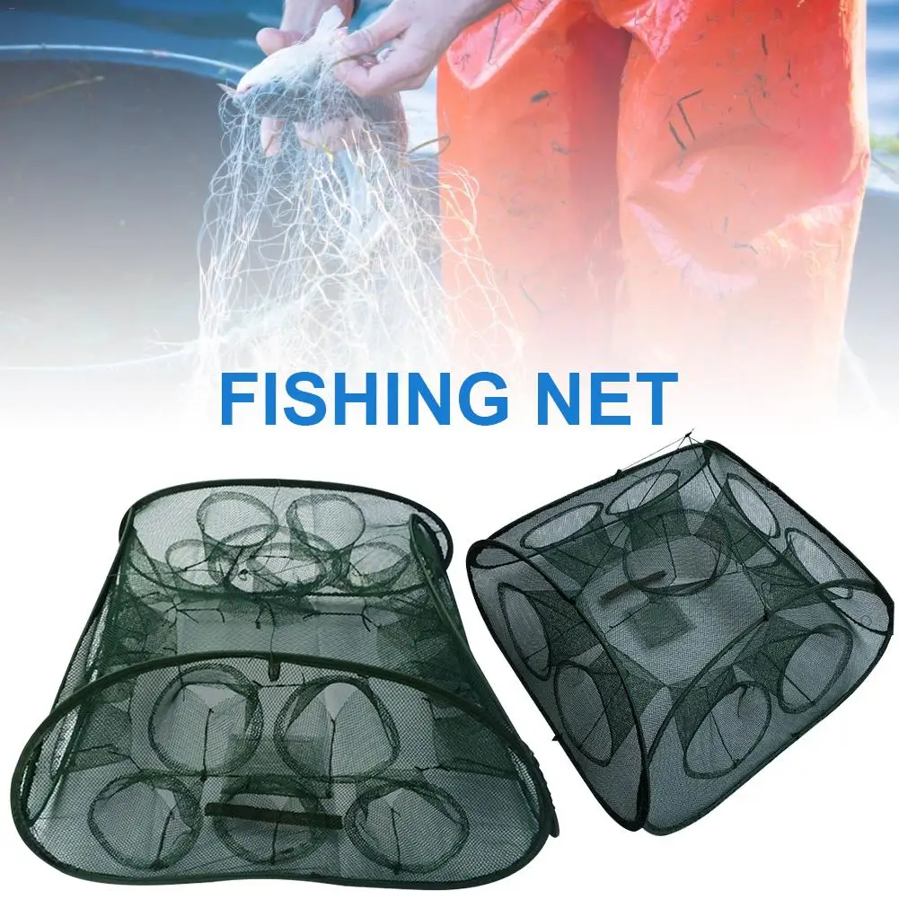 Сетчатая рыболовная сеть складная ловушка для крабов автоматическая