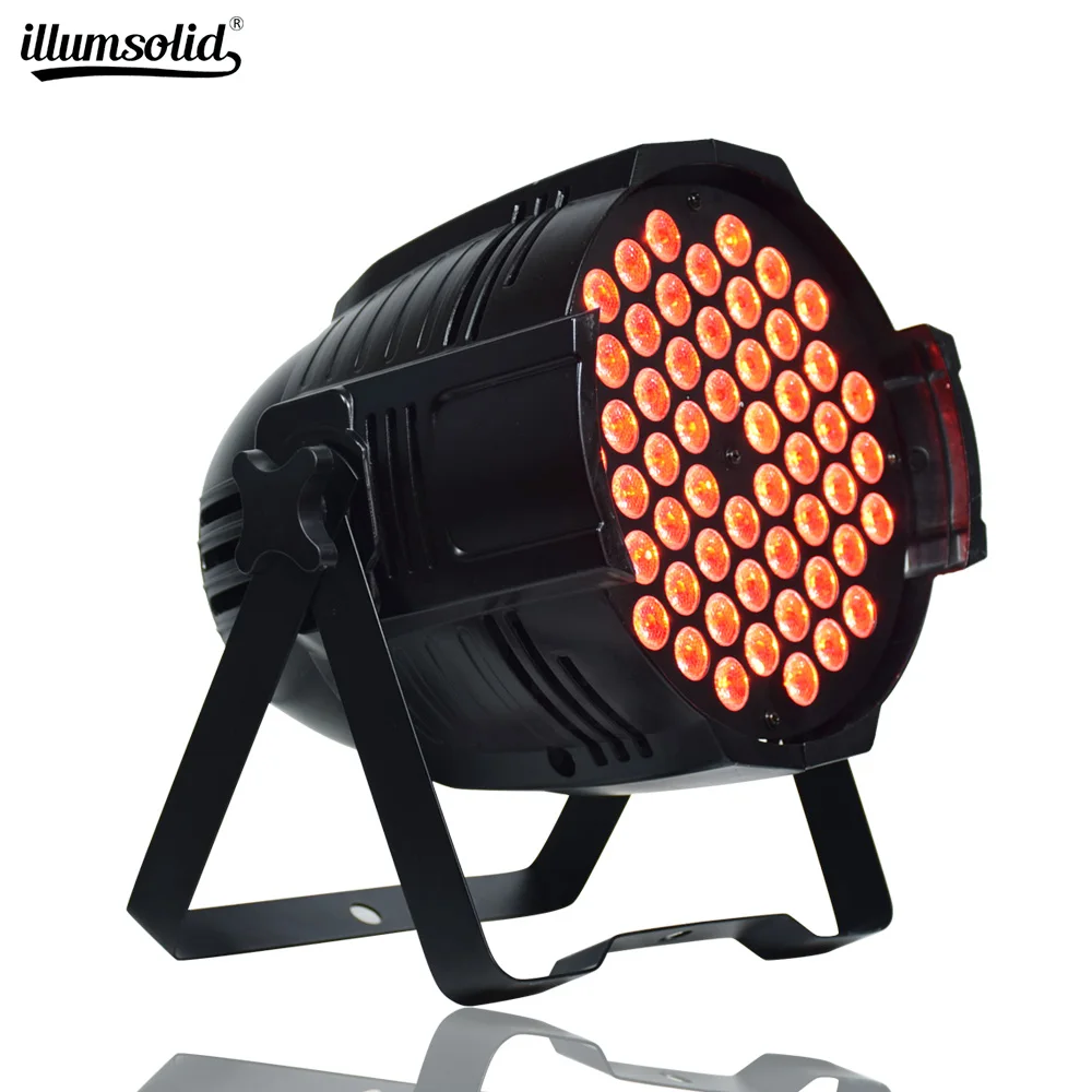 Par led rgbw dmx wash 54x3w RGBW полноцветный светодиодный par can disco свет для сценического