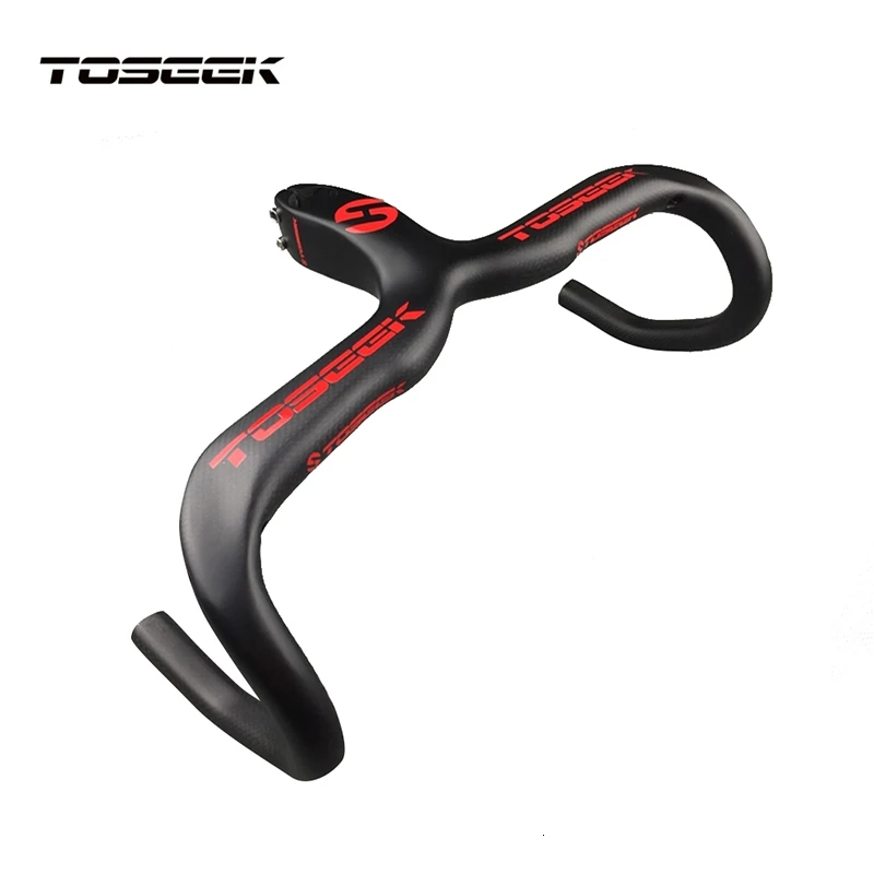 Сверхлегкий Руль TOSEEK для горного велосипеда полностью углеродный матовый руль