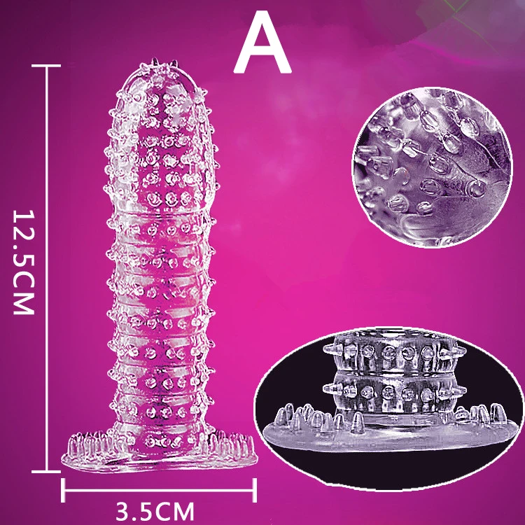 5 моделей задержки хрустапенис рукав текстурированный удлинитель для пары