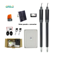 solar power system door gate opener swing gate operator with remote control