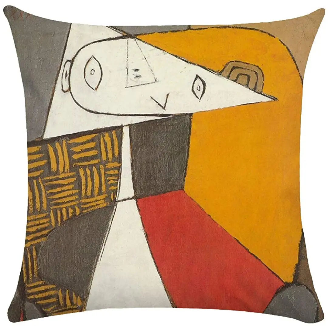 

Picasso Oil Painting Art Throw Pillow Case Square Cushion Cover