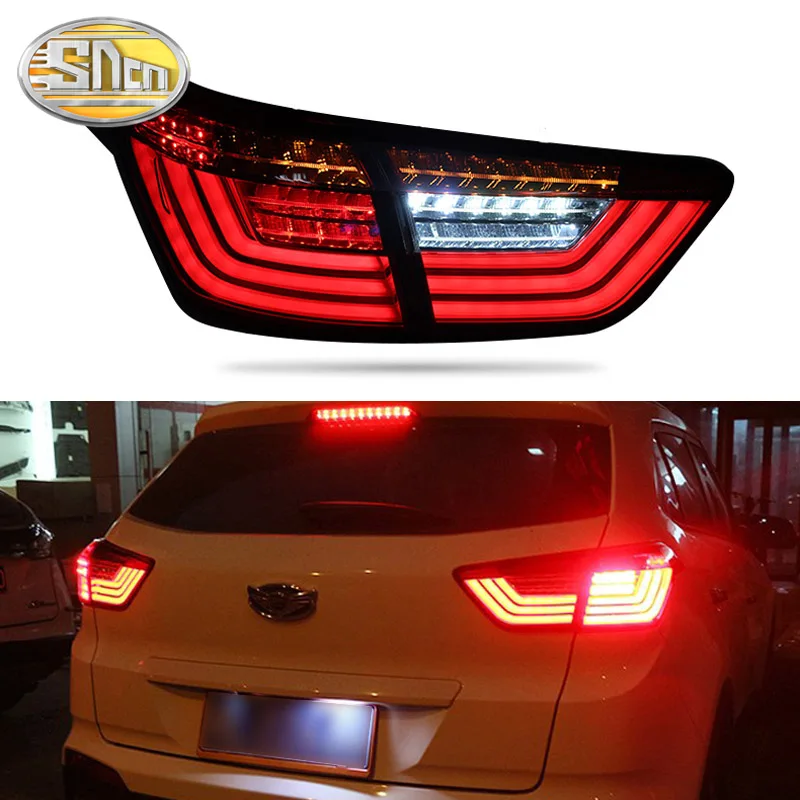 Автомобильный светодиодный задний фонасветильник для Hyundai Creta 2014 - 2017 2018 ходовой
