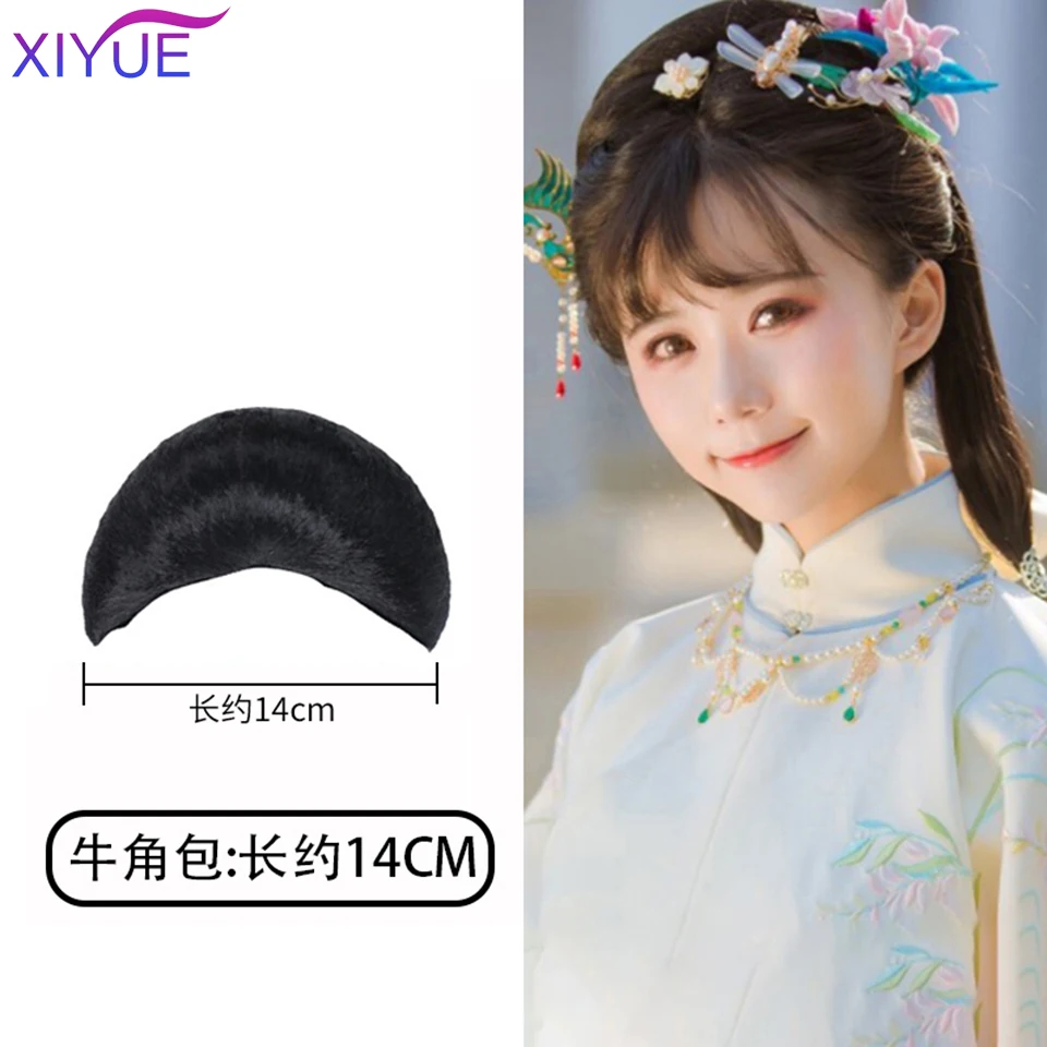 Сйюе Hanfu искусственный мех костюм Фея парик сумка древних Стиль цветок тысяч Bone