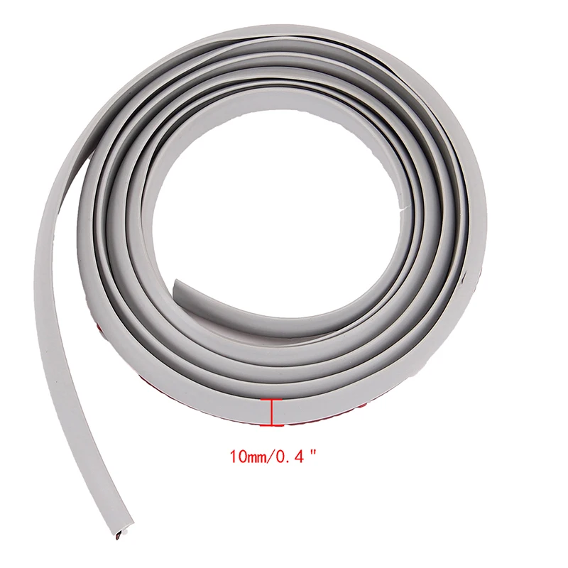 POSSBAY 1 7 м x 10 мм L-образный край автомобильной двери боковая Резиновая полоса