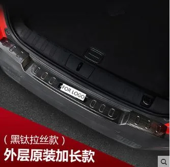 Нержавеющая сталь Задний бампер Liftgate накладка Защитная Накладка аксессуары для