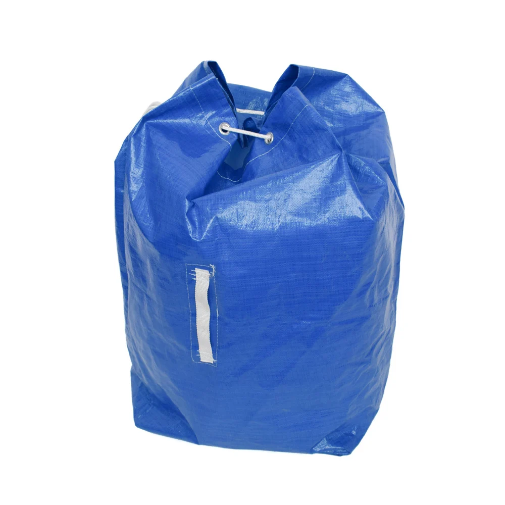 

Garden Large Rubbish Bag Waste Bags Waterproof PE Material Planting Containers Durable 43*43*84cm Blue Light Weight Reusable