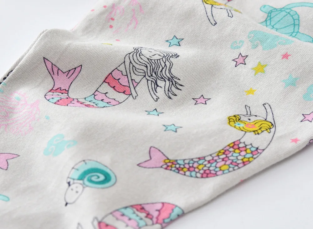 Комплект одежды для маленьких девочек осенняя одежда новорожденных мультяшная