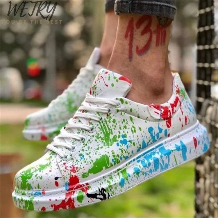 

2020 Women's Sneakers Summer Flat Outdoor Sports Shoes Multicolor Leisure Comfortable Lace Up Plus Size 45